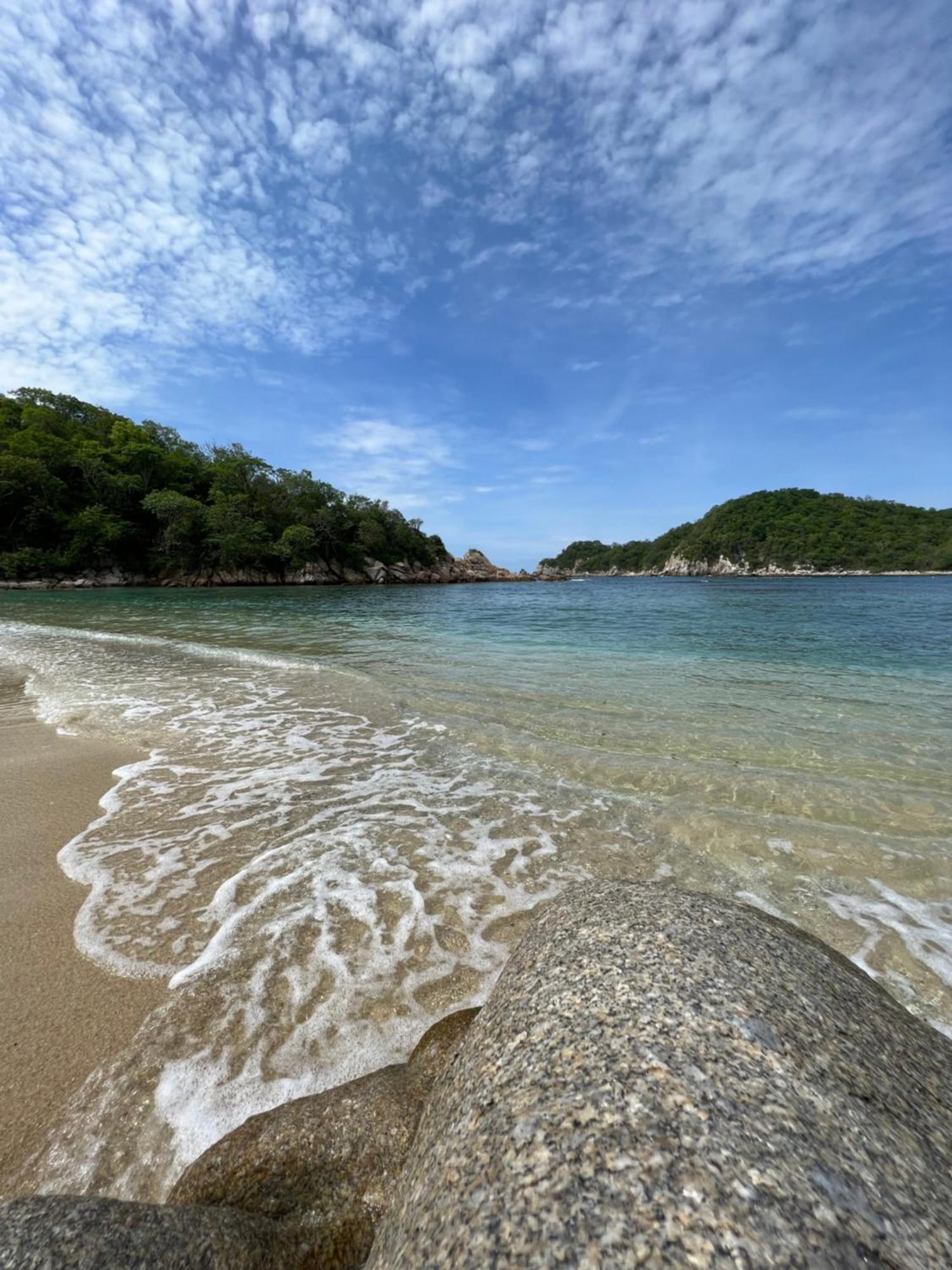 Agua Azul La Villa Santa Cruz Huatulco Exteriér fotografie